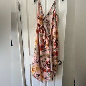 Top shop wrap around dress